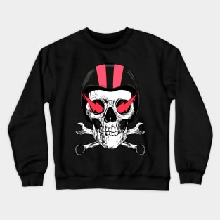 Skull Mechanic Crewneck Sweatshirt